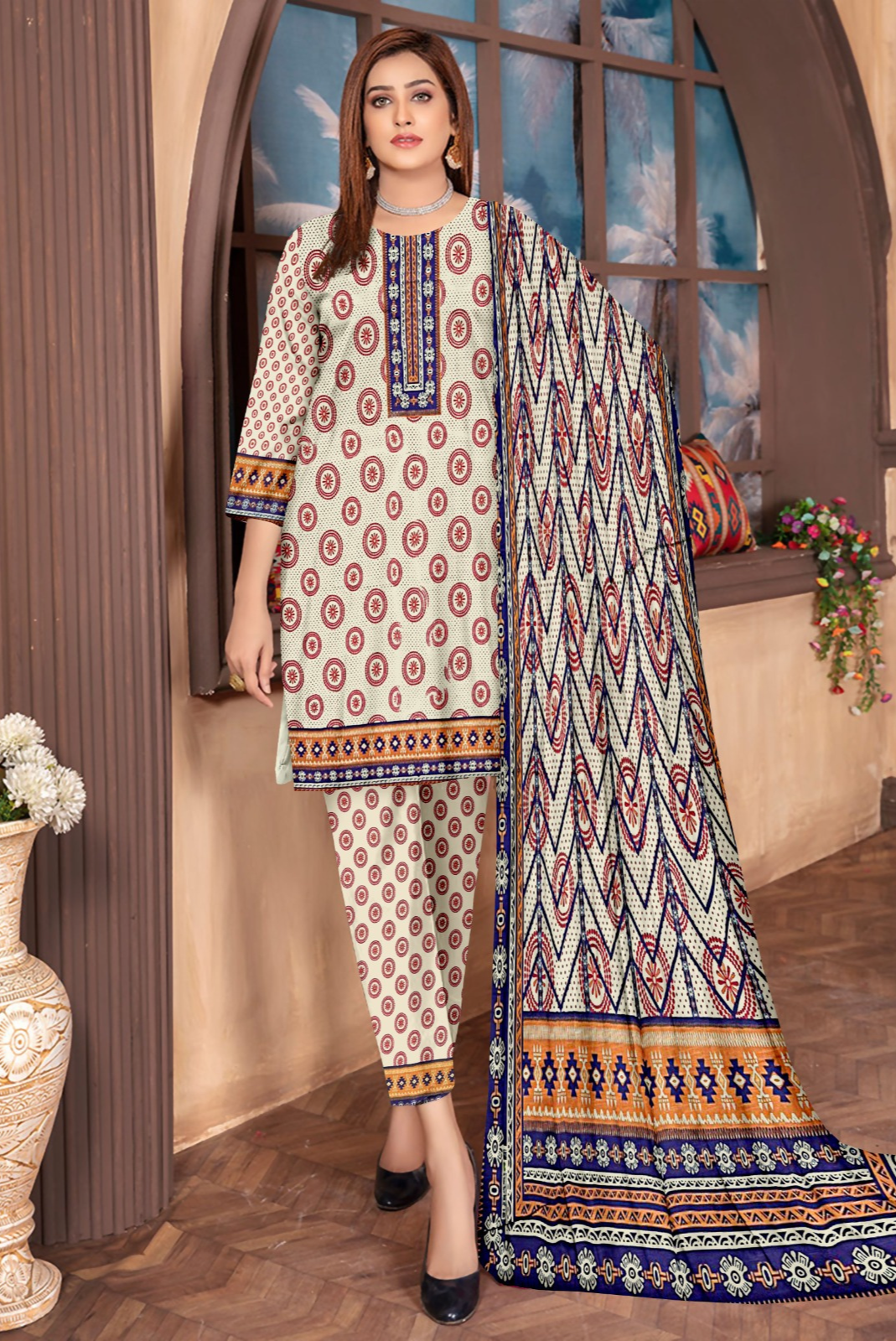 Digital Printed Khaddar