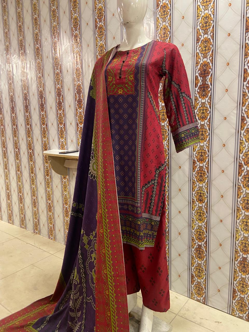 Digital Printed Dhanak