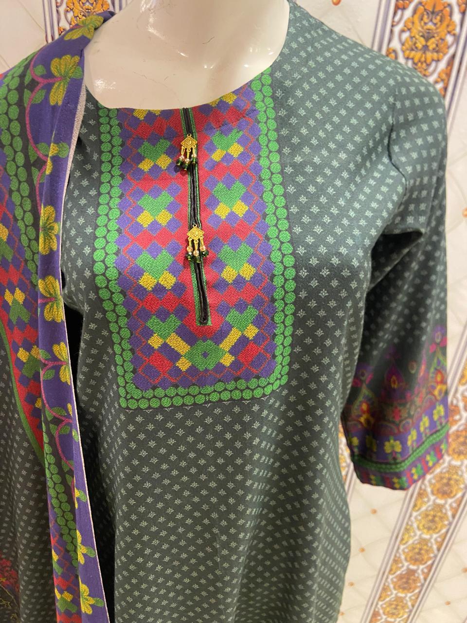 Digital Printed Dhanak