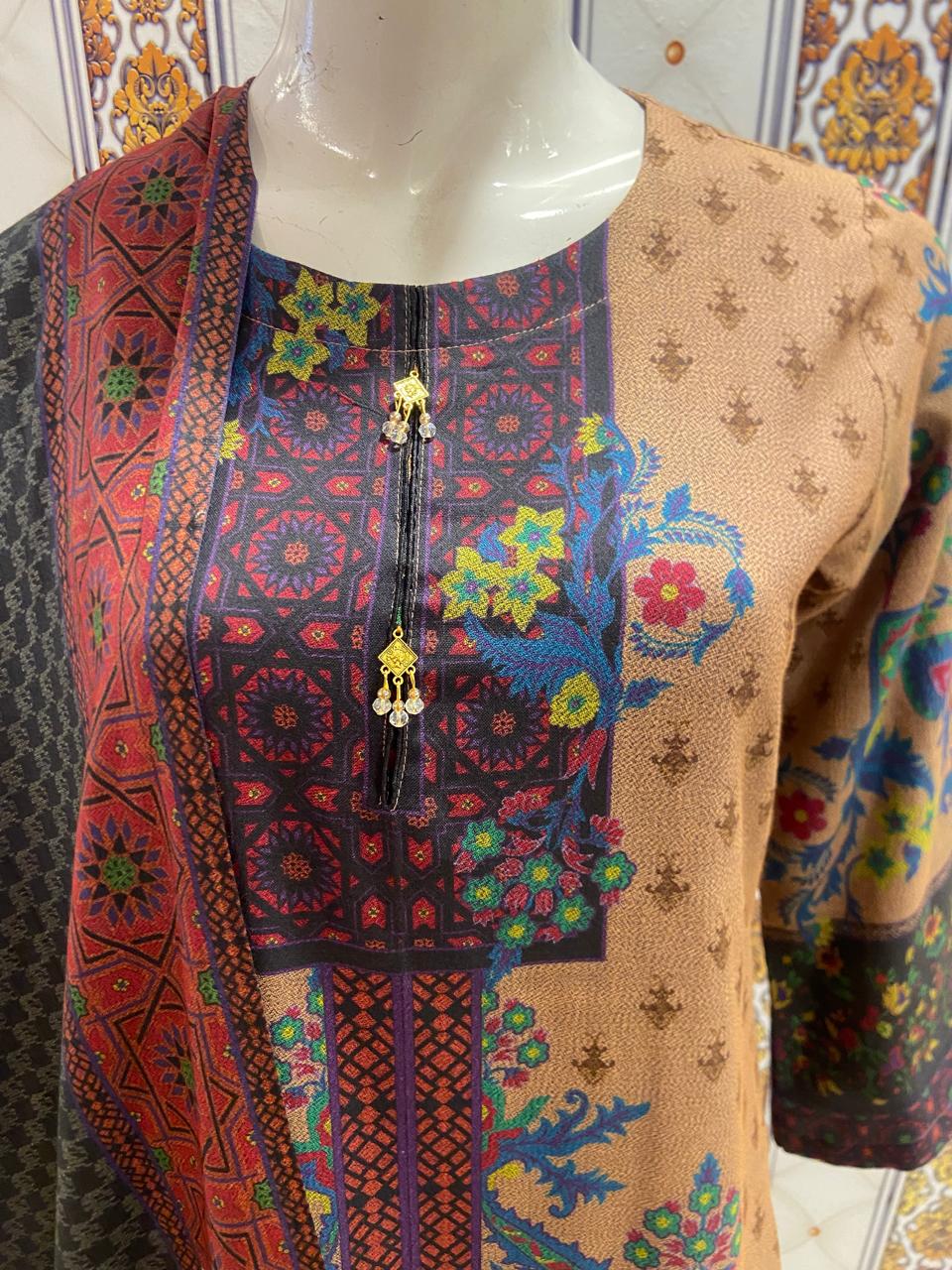 Digital Printed Dhanak