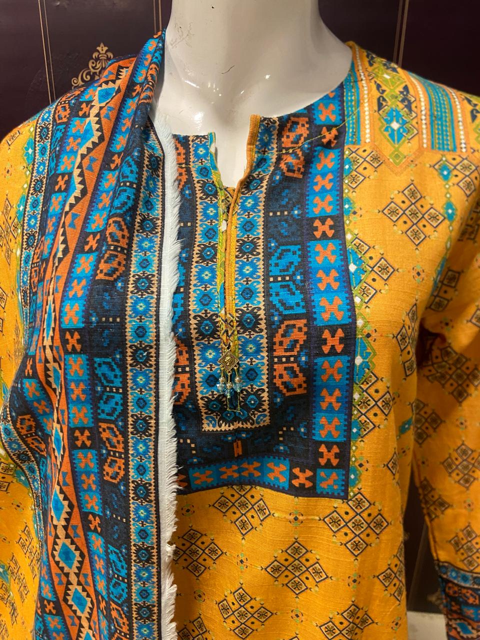 Digital Printed Khaddar