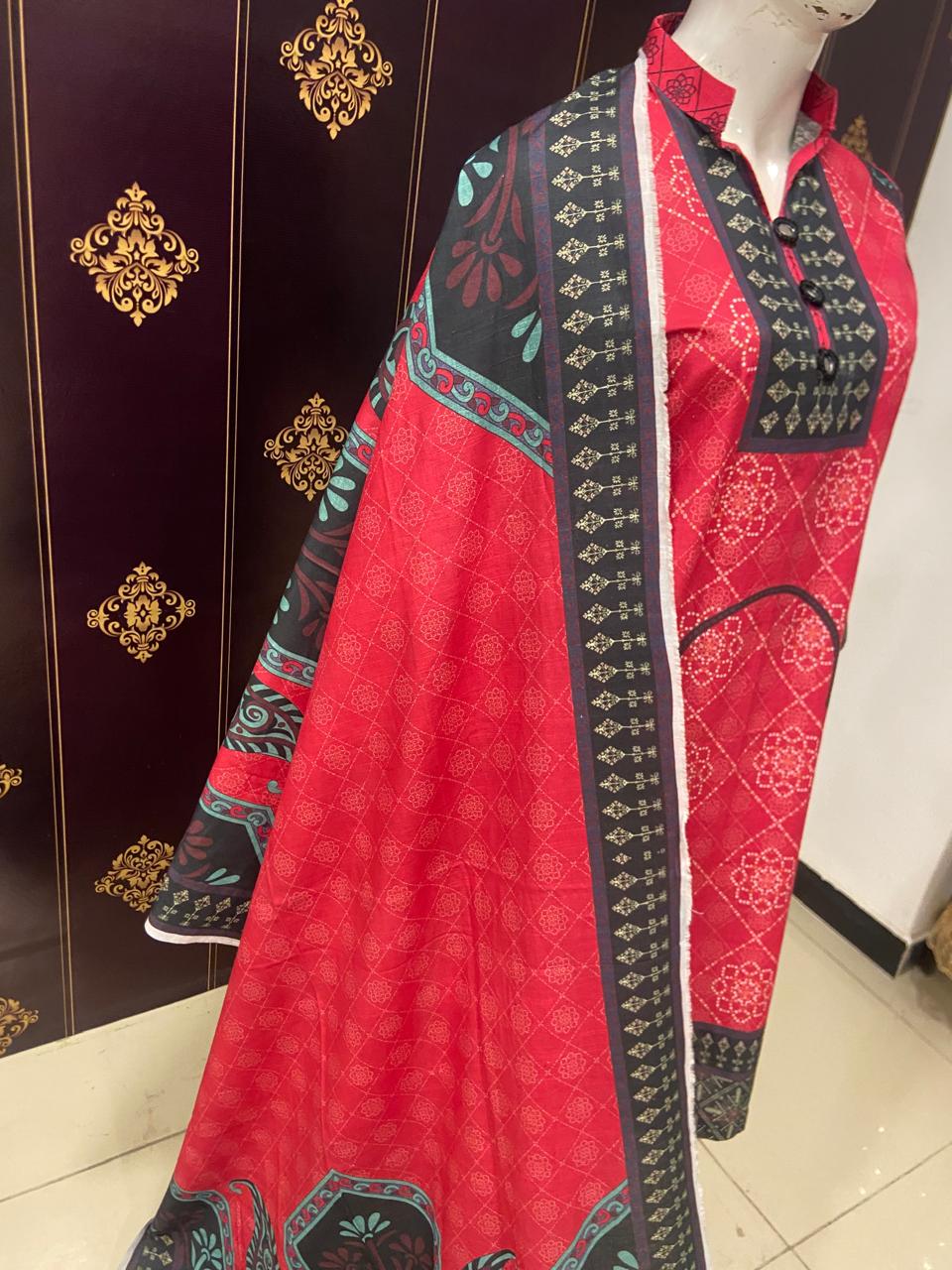 Digital Printed Khaddar